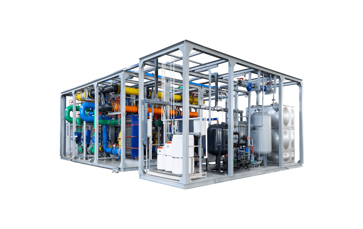 如何通过水力模块实现系统的按需供热供冷？