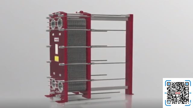 垫片式换热器动画2021版